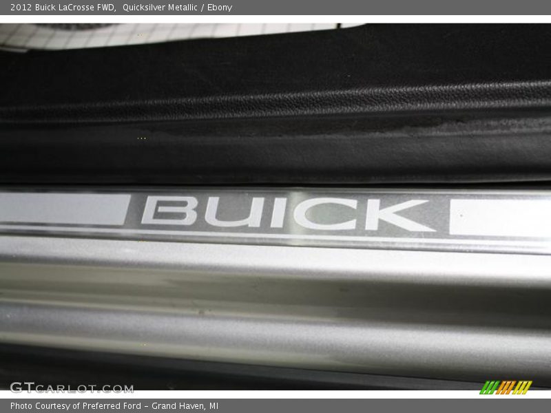 Quicksilver Metallic / Ebony 2012 Buick LaCrosse FWD