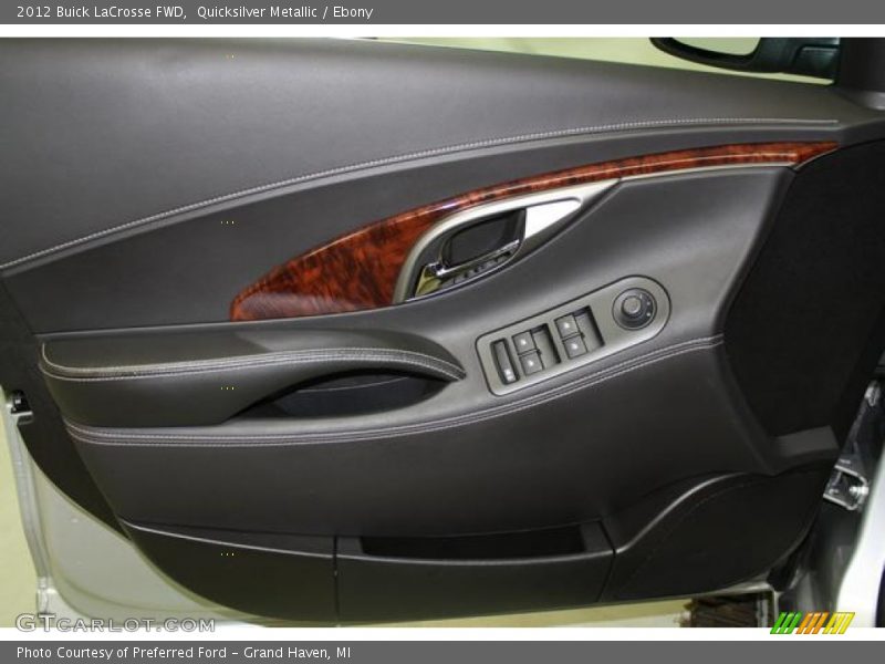 Quicksilver Metallic / Ebony 2012 Buick LaCrosse FWD
