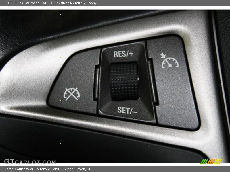 Quicksilver Metallic / Ebony 2012 Buick LaCrosse FWD
