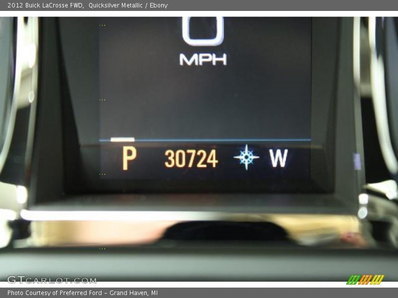 Quicksilver Metallic / Ebony 2012 Buick LaCrosse FWD