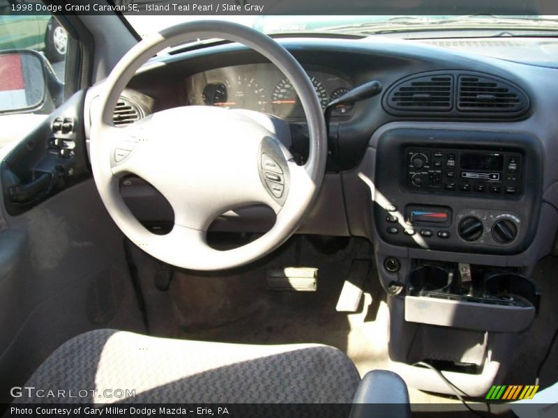 Island Teal Pearl / Slate Gray 1998 Dodge Grand Caravan SE