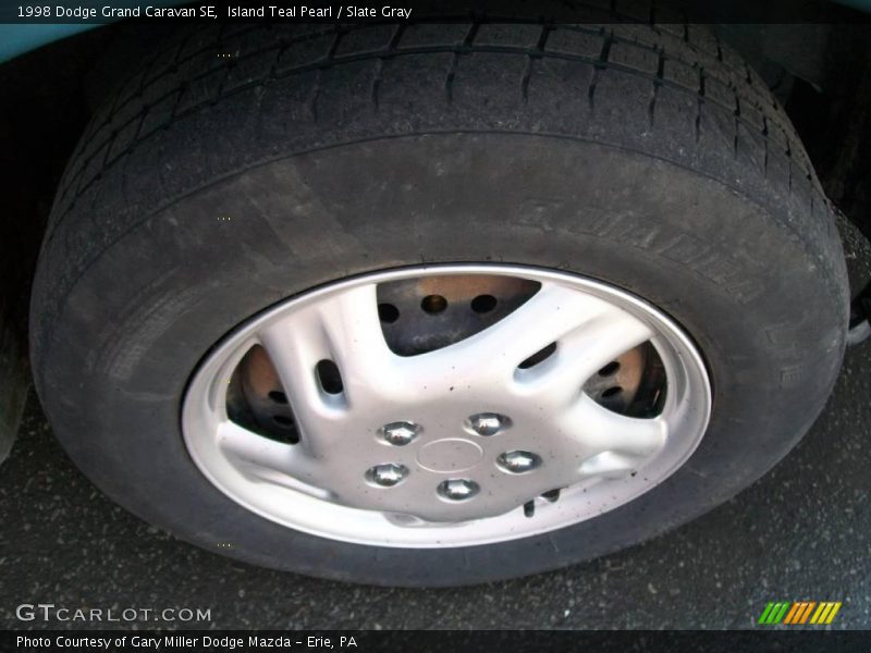 Island Teal Pearl / Slate Gray 1998 Dodge Grand Caravan SE