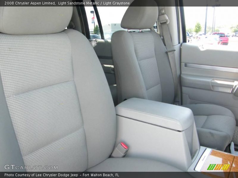 Light Sandstone Metallic / Light Graystone 2008 Chrysler Aspen Limited