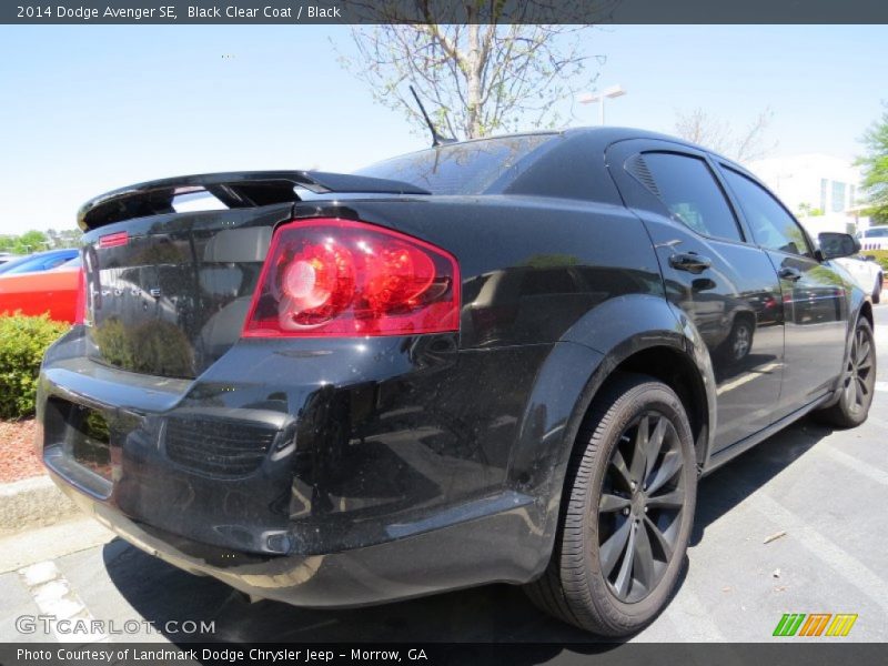 Black Clear Coat / Black 2014 Dodge Avenger SE