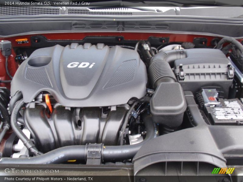 Venetian Red / Gray 2014 Hyundai Sonata GLS