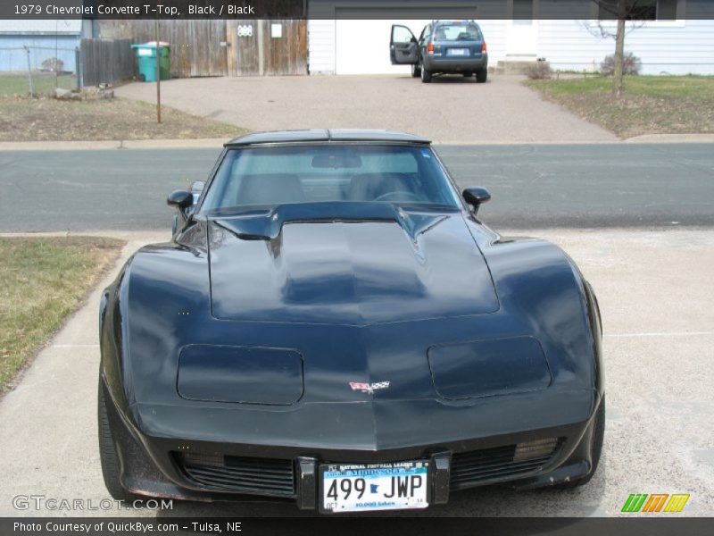 Black / Black 1979 Chevrolet Corvette T-Top
