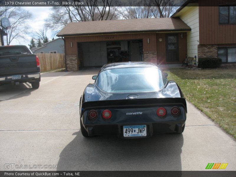 Black / Black 1979 Chevrolet Corvette T-Top