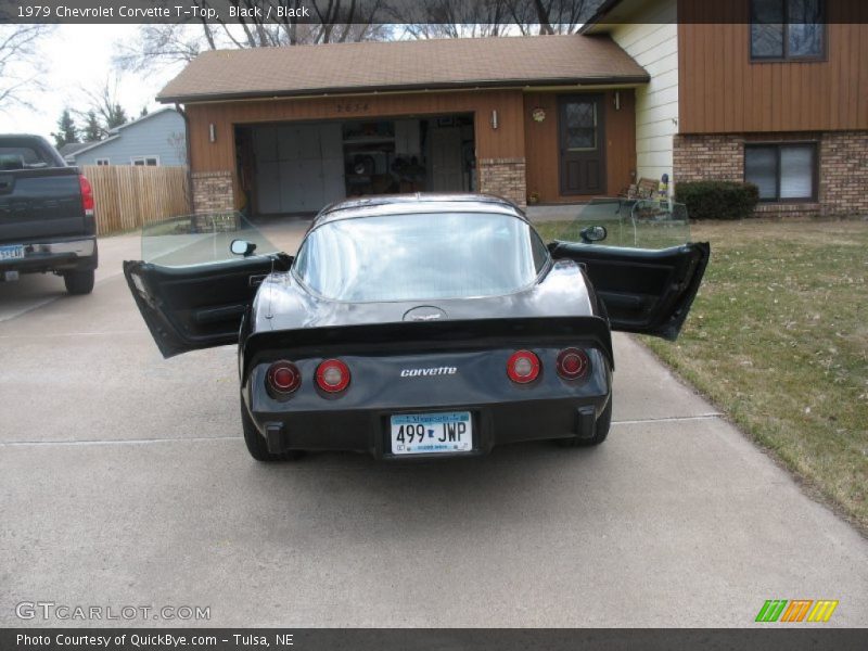 Black / Black 1979 Chevrolet Corvette T-Top