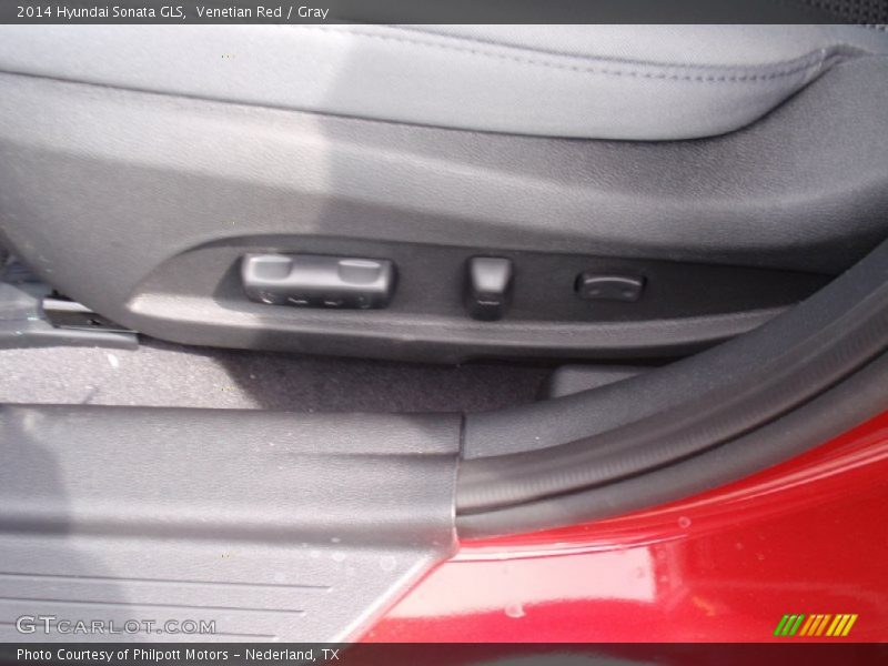 Venetian Red / Gray 2014 Hyundai Sonata GLS