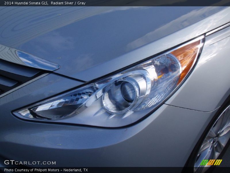 Radiant Silver / Gray 2014 Hyundai Sonata GLS