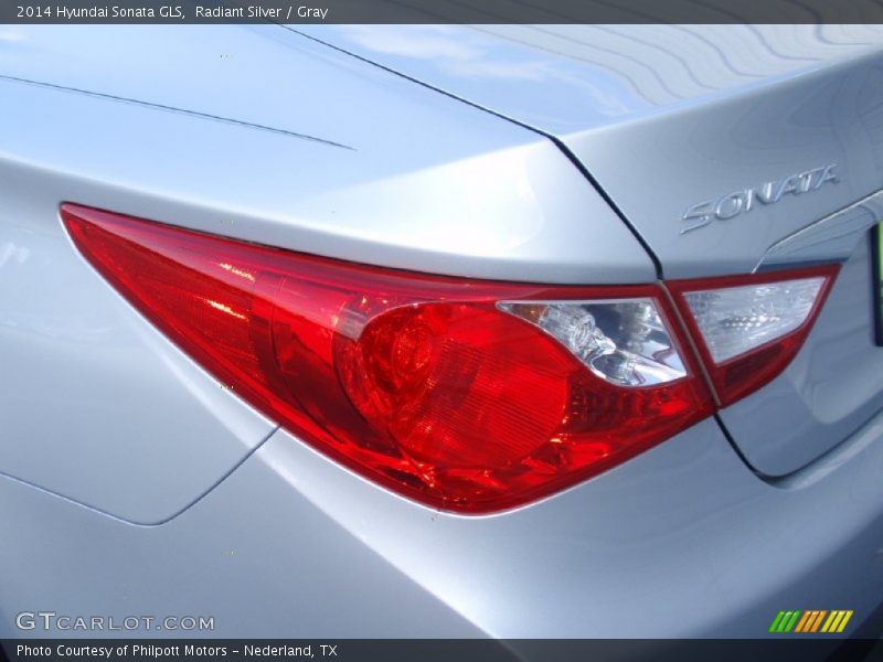 Radiant Silver / Gray 2014 Hyundai Sonata GLS