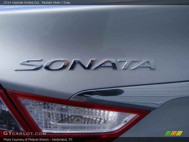 Radiant Silver / Gray 2014 Hyundai Sonata GLS