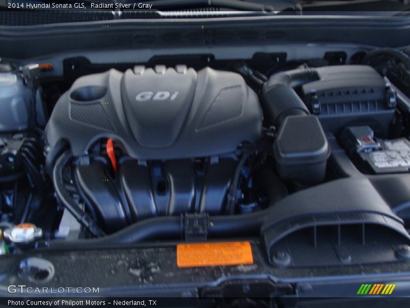 Radiant Silver / Gray 2014 Hyundai Sonata GLS