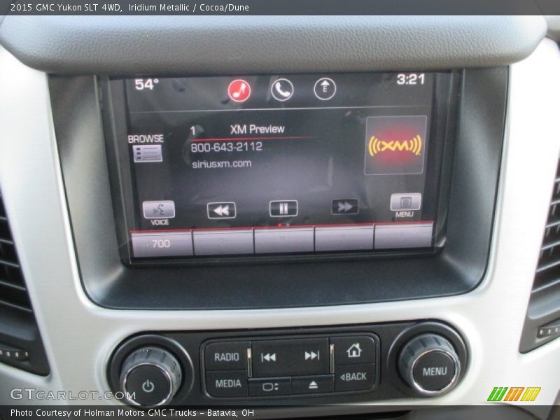 Iridium Metallic / Cocoa/Dune 2015 GMC Yukon SLT 4WD