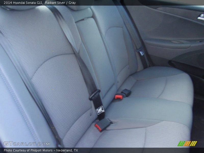 Radiant Silver / Gray 2014 Hyundai Sonata GLS