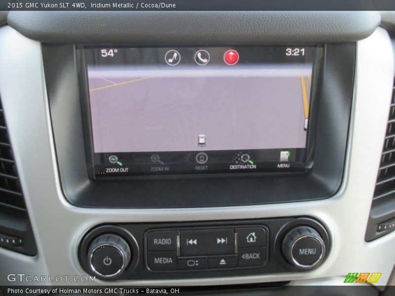 Iridium Metallic / Cocoa/Dune 2015 GMC Yukon SLT 4WD