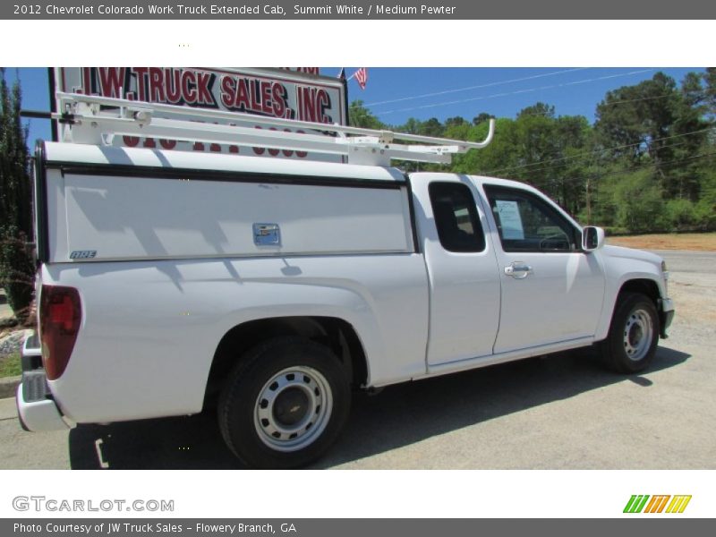 Summit White / Medium Pewter 2012 Chevrolet Colorado Work Truck Extended Cab