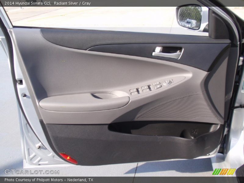 Radiant Silver / Gray 2014 Hyundai Sonata GLS