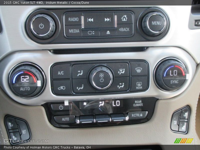 Iridium Metallic / Cocoa/Dune 2015 GMC Yukon SLT 4WD