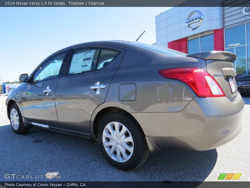 Titanium / Charcoal 2014 Nissan Versa 1.6 SV Sedan