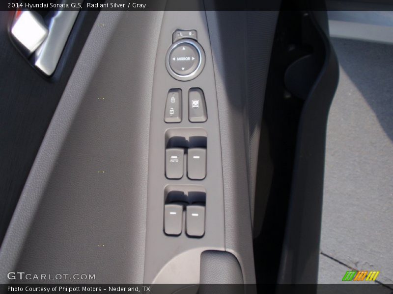 Radiant Silver / Gray 2014 Hyundai Sonata GLS