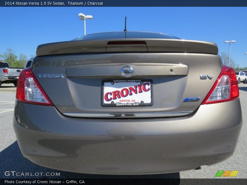 Titanium / Charcoal 2014 Nissan Versa 1.6 SV Sedan