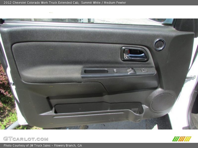 Summit White / Medium Pewter 2012 Chevrolet Colorado Work Truck Extended Cab