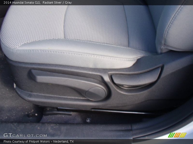 Radiant Silver / Gray 2014 Hyundai Sonata GLS