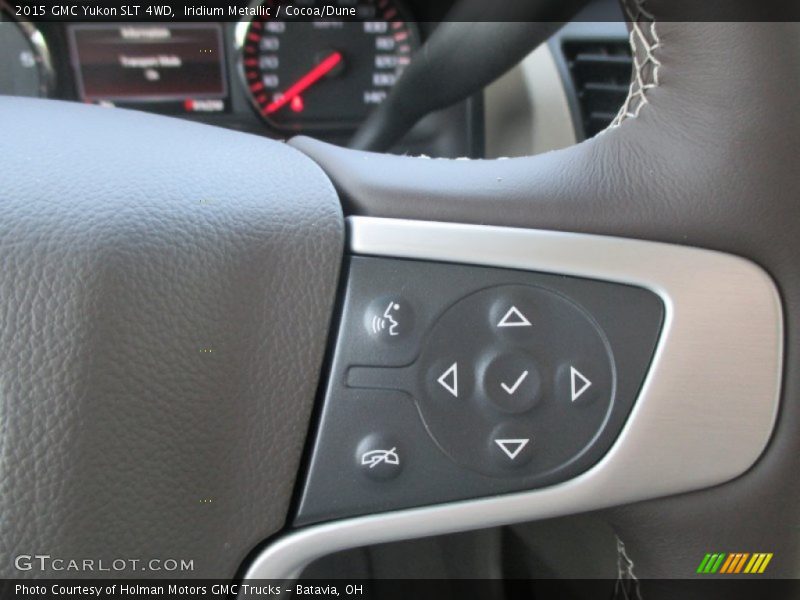 Iridium Metallic / Cocoa/Dune 2015 GMC Yukon SLT 4WD