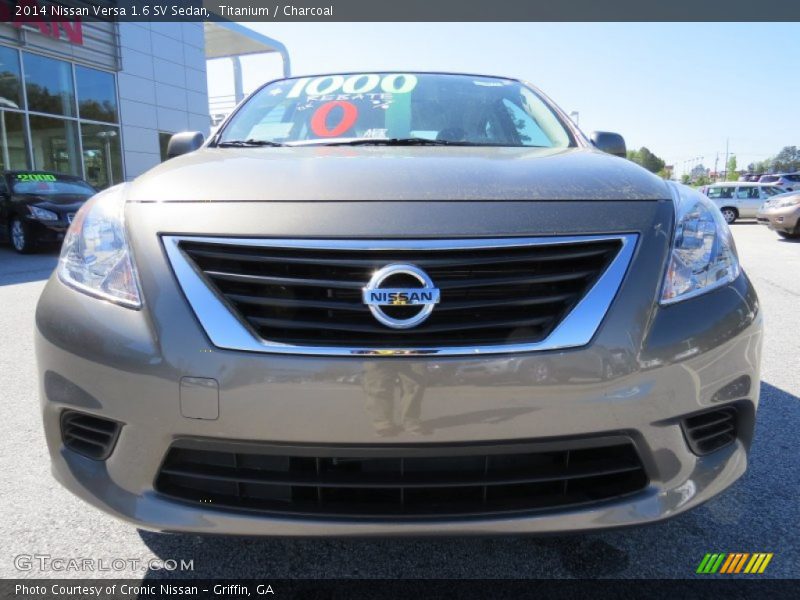 Titanium / Charcoal 2014 Nissan Versa 1.6 SV Sedan