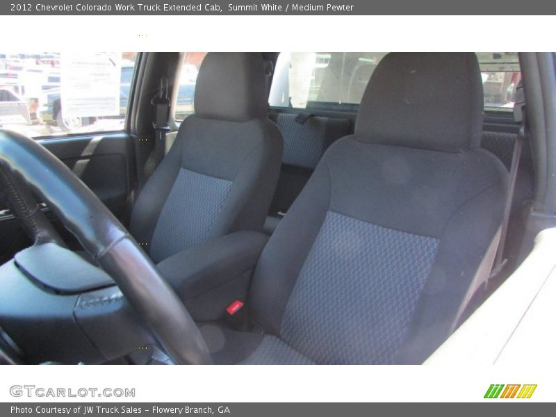 Summit White / Medium Pewter 2012 Chevrolet Colorado Work Truck Extended Cab