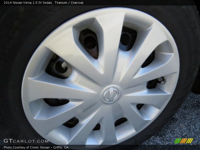Titanium / Charcoal 2014 Nissan Versa 1.6 SV Sedan