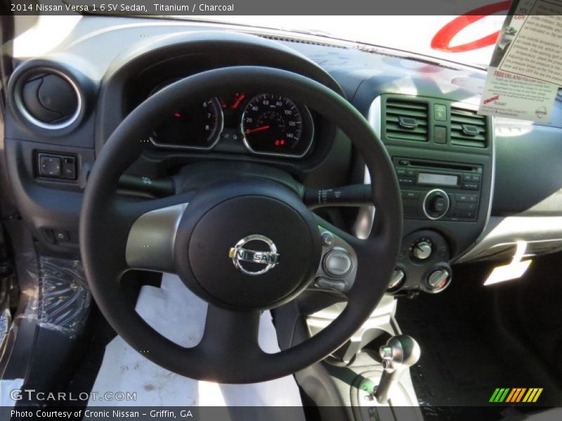 Titanium / Charcoal 2014 Nissan Versa 1.6 SV Sedan