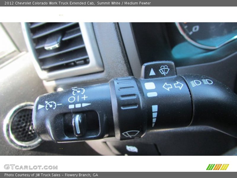 Summit White / Medium Pewter 2012 Chevrolet Colorado Work Truck Extended Cab