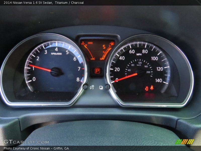 Titanium / Charcoal 2014 Nissan Versa 1.6 SV Sedan