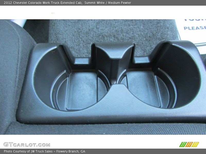 Summit White / Medium Pewter 2012 Chevrolet Colorado Work Truck Extended Cab