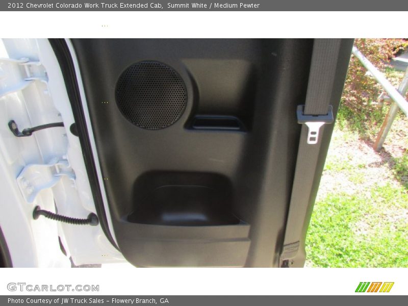 Summit White / Medium Pewter 2012 Chevrolet Colorado Work Truck Extended Cab