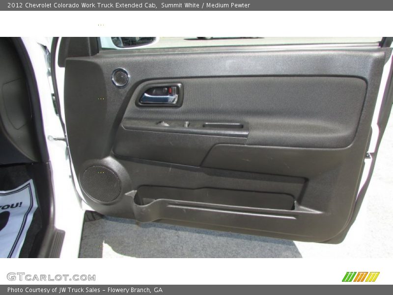 Summit White / Medium Pewter 2012 Chevrolet Colorado Work Truck Extended Cab