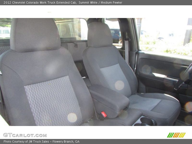 Summit White / Medium Pewter 2012 Chevrolet Colorado Work Truck Extended Cab