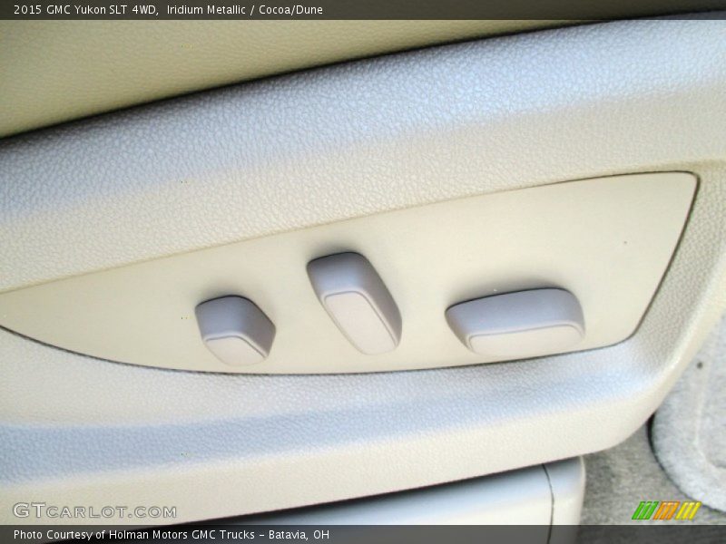 Iridium Metallic / Cocoa/Dune 2015 GMC Yukon SLT 4WD