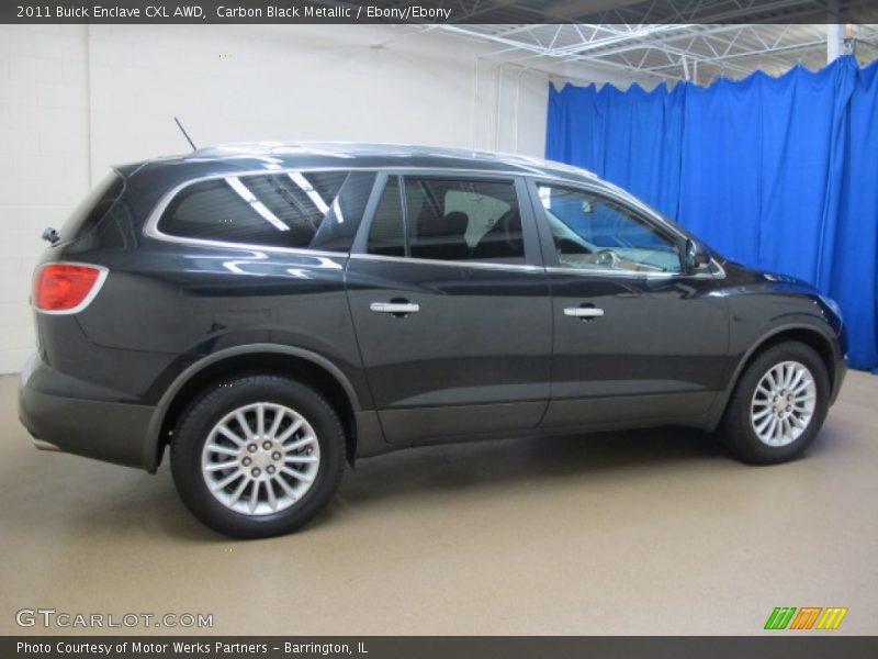 Carbon Black Metallic / Ebony/Ebony 2011 Buick Enclave CXL AWD