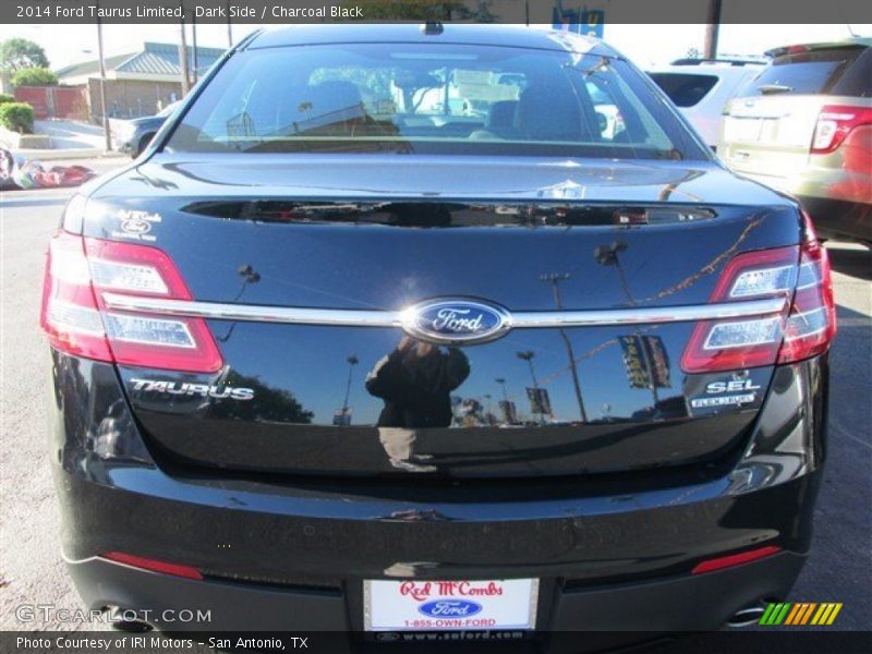 Dark Side / Charcoal Black 2014 Ford Taurus Limited