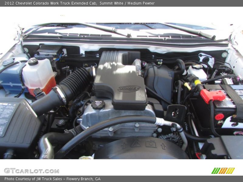 Summit White / Medium Pewter 2012 Chevrolet Colorado Work Truck Extended Cab