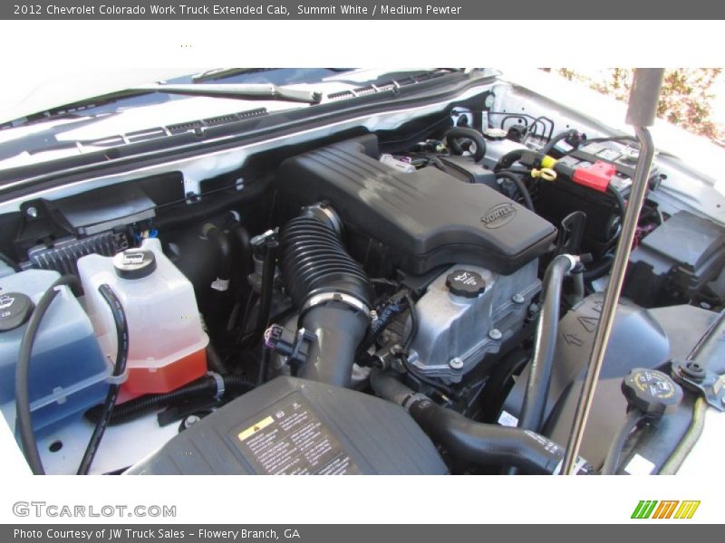 Summit White / Medium Pewter 2012 Chevrolet Colorado Work Truck Extended Cab