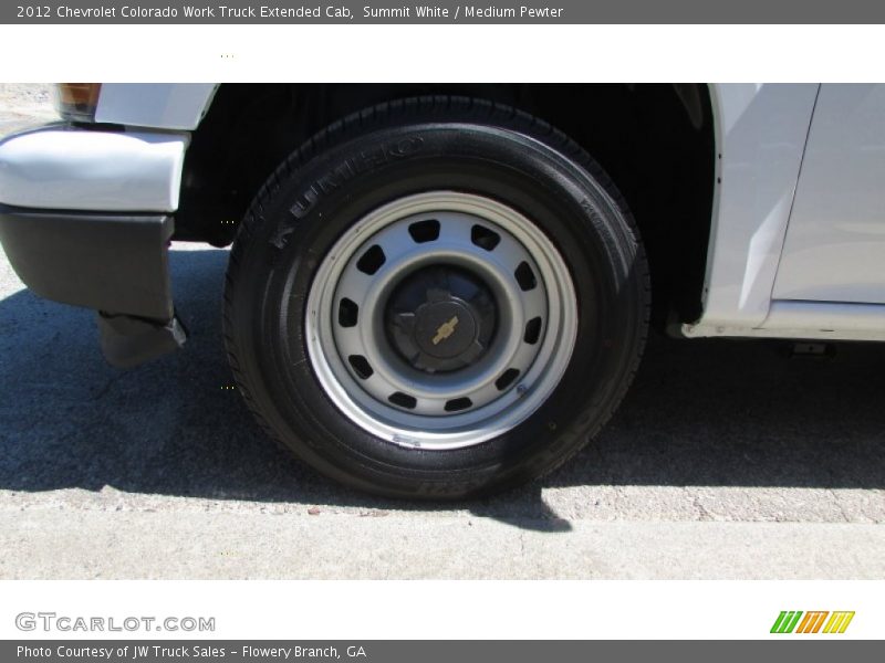 Summit White / Medium Pewter 2012 Chevrolet Colorado Work Truck Extended Cab