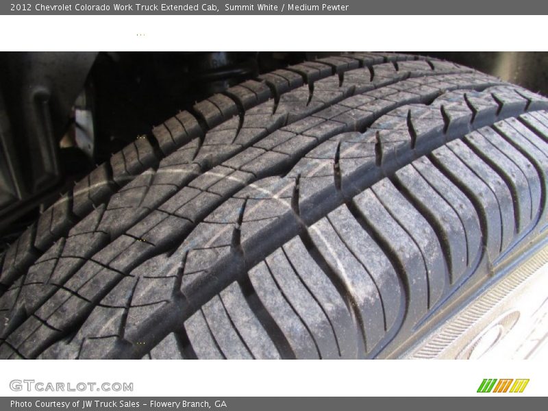 Summit White / Medium Pewter 2012 Chevrolet Colorado Work Truck Extended Cab