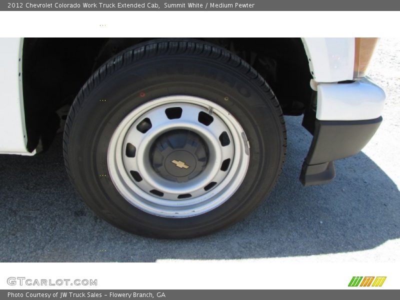 Summit White / Medium Pewter 2012 Chevrolet Colorado Work Truck Extended Cab