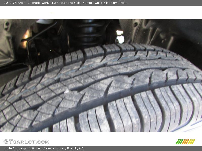 Summit White / Medium Pewter 2012 Chevrolet Colorado Work Truck Extended Cab