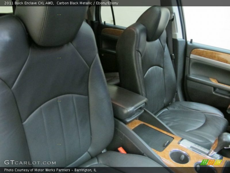 Carbon Black Metallic / Ebony/Ebony 2011 Buick Enclave CXL AWD
