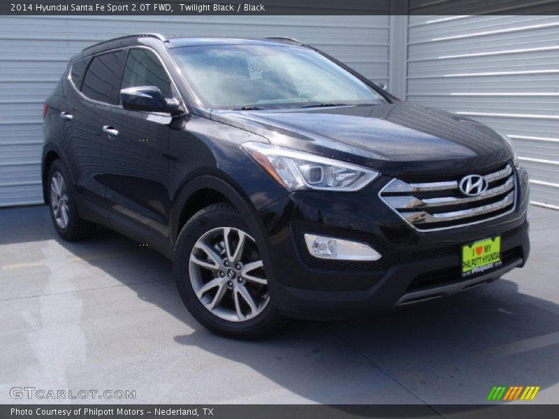 Twilight Black / Black 2014 Hyundai Santa Fe Sport 2.0T FWD